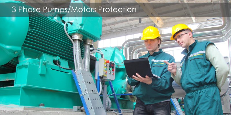 3 phase motor protection banner